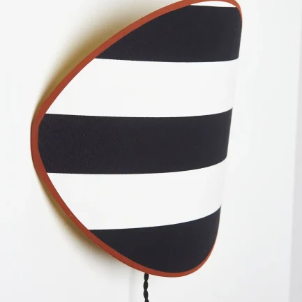 Aplique de Pared Bicolor Rayas
